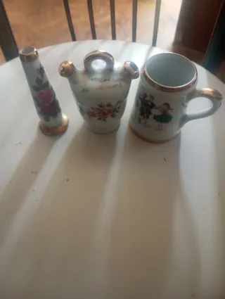 Botijo, Jarra y Florero Vintage