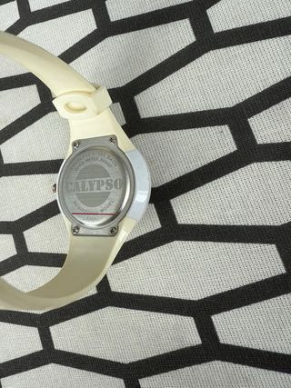 Reloj Calypso Dorado y Blanco