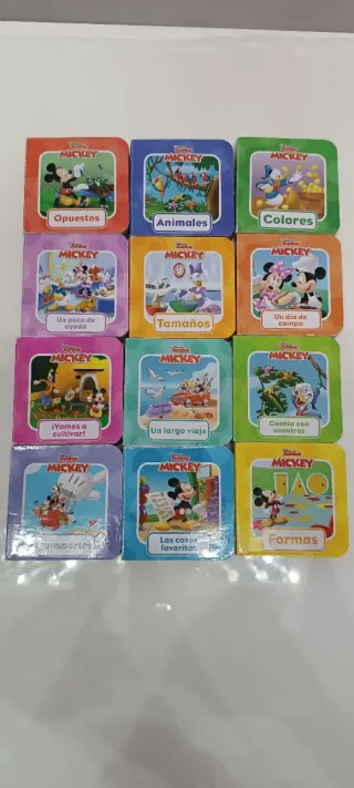 Pack mini cuentos Mickey Mouse para aprender