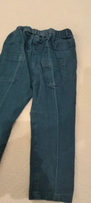 Pantalone bimbo in denim