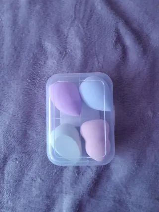 Set 4 Esponjas Maquillaje