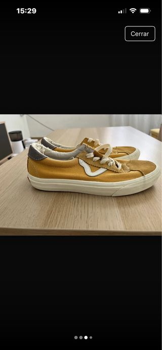 Zapatillas Vans Amarillas