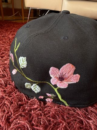 Gorra New Era Floral Negra