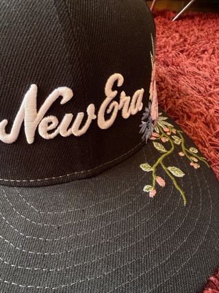 Gorra New Era Floral Negra