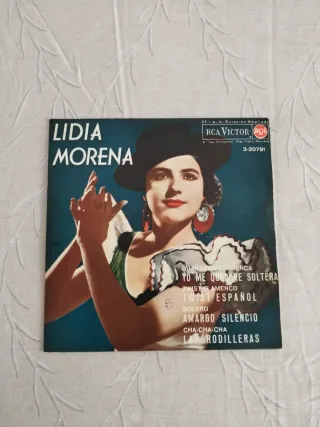 Vinilo Lidia Morena - Yo Me Quedaré Soltera
