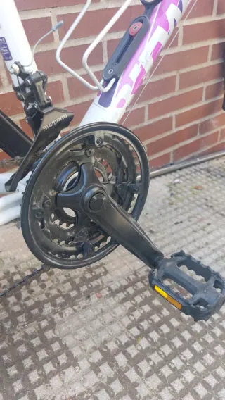 Bicicleta Blanca Montaña