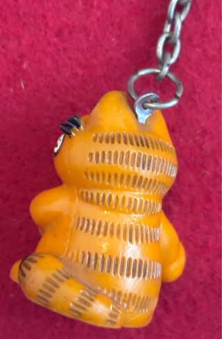 BULLY 1981 GARFIELD ANTIGUA FIGURA PVC EN LLAVERO