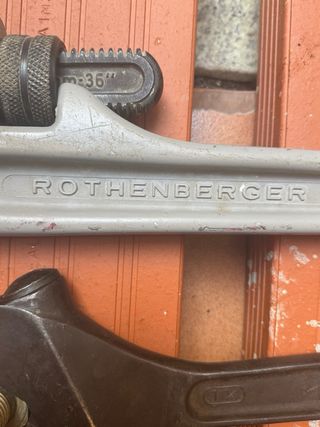 Llave Grifa Rothenberger de aluminio 900 mm 36”