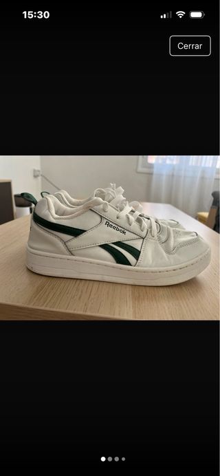 Zapatillas Reebok Blancas y Verdes