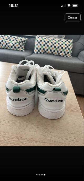 Zapatillas Reebok Blancas y Verdes
