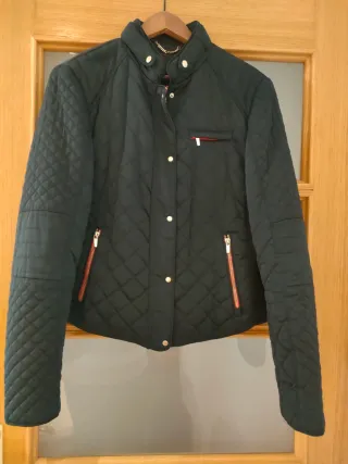 Chaqueta Zara acolchada azul oscuro Talla XL