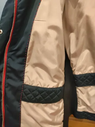 Chaqueta Zara acolchada azul oscuro Talla XL