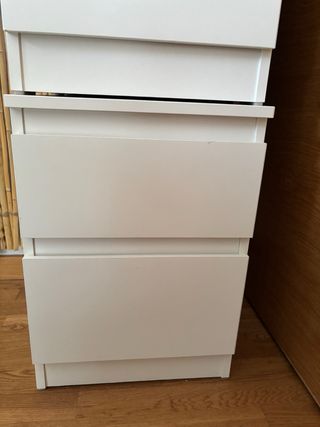 2 Comodini Bianchi Ikea