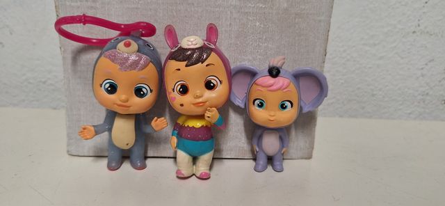 3 Figuras Bebés Llorones Lágrimas Mágicas