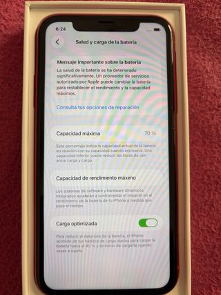 iPhone 11 64 GB Rosso