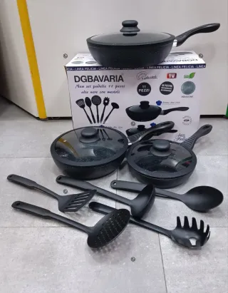 Set 3 Padelle DGBAVARIA Tortora con Mestoli o altr