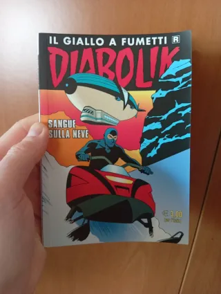 Diabolik costa bianca  738 al 743- 7 Libri Fumetti