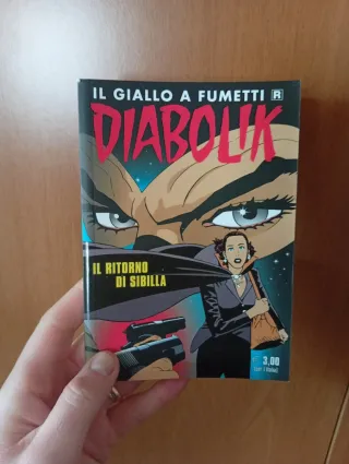 Diabolik costa bianca  738 al 743- 7 Libri Fumetti