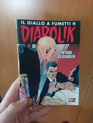 Diabolik costa bianca  738 al 743- 7 Libri Fumetti