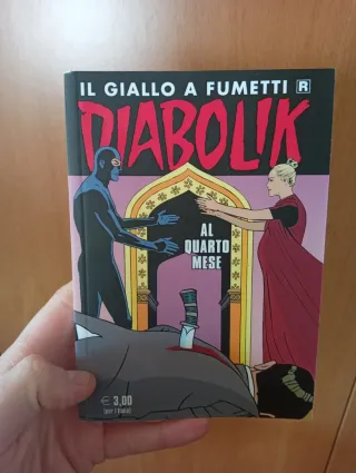 Diabolik costa bianca  738 al 743- 7 Libri Fumetti