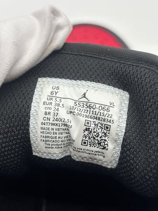Air Jordan 1 Low GS Talla 38.5