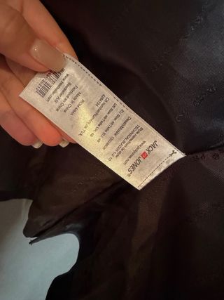 Chaqueta Jack&Jones Negra Talla L