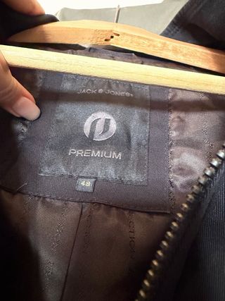 Chaqueta Jack&Jones Negra Talla L