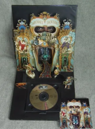 Michael Jackson Dangerous Pop Up 3D CD especial
