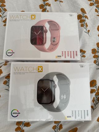Watch X S9 AMOLED Reloj Inteligente  Dos colores