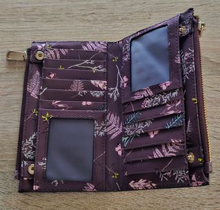 Monedero Parfois estampado floral