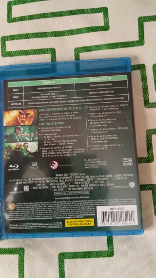 Tetralogía Matrix Blu-ray / libro Digibook.