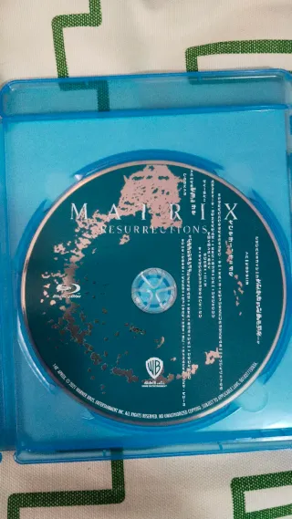 Tetralogía Matrix Blu-ray / libro Digibook.