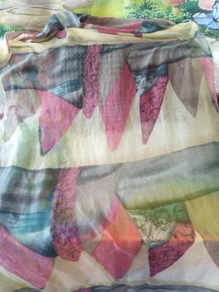 Lote 6 pañuelos/pareos estampados