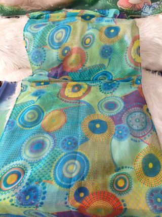 Lote 6 pañuelos/pareos estampados