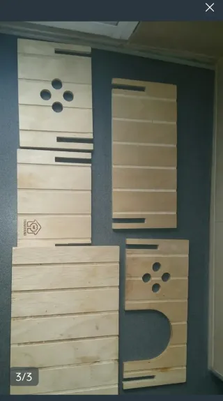 Caseta para roedores de madera