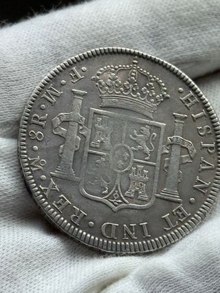 8 Reales Carlos III 1772 FM México