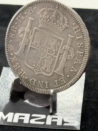 8 Reales Carlos III 1772 FM México