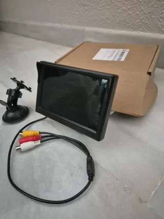 Pantalla cámara marcha atrás coche