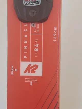 Esquís K2 Pinnacle Jr 139cm