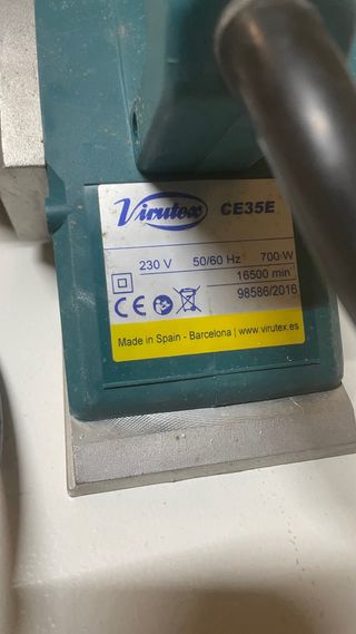Cepillo Eléctrico Virutex