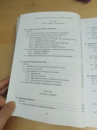 Aprendizaje y enseñanza de la lengua castellana...