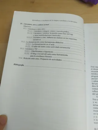 Aprendizaje y enseñanza de la lengua castellana...