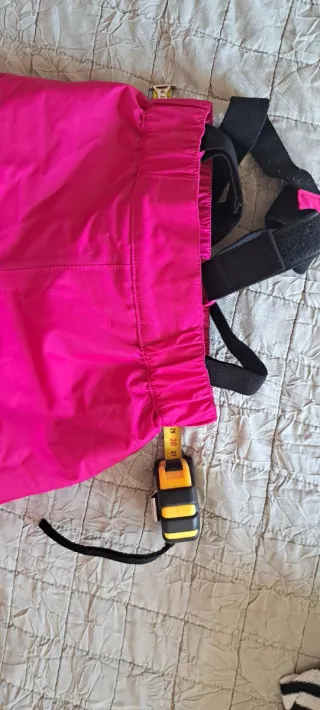 Pantalón de esquí Wedze rosa para niña 6-7 años