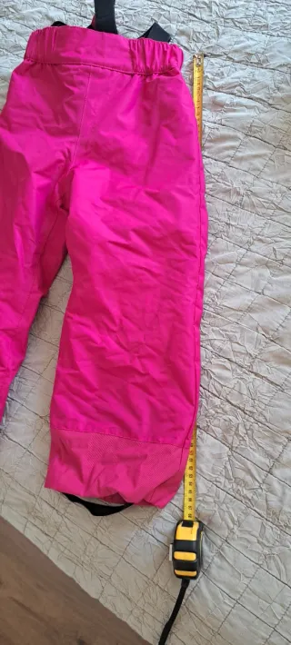 Pantalón de esquí Wedze rosa para niña 6-7 años