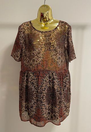 Vestido Lefties estampado talla única