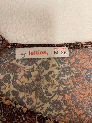 Vestido Lefties estampado talla única