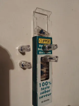 Filtros Mini Clipper Boquilla 100 Unidades 10cajas