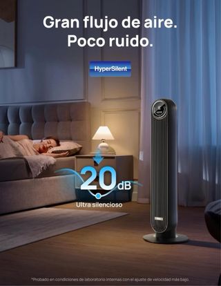 Ventilador de pie Dreo silencioso