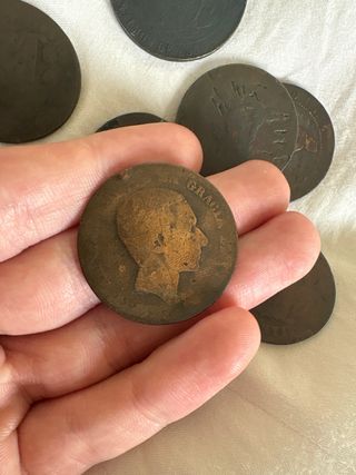 Lote monedas antiguas España