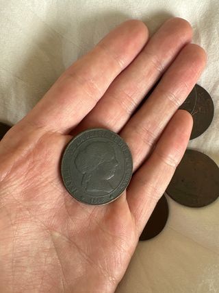Lote monedas antiguas España